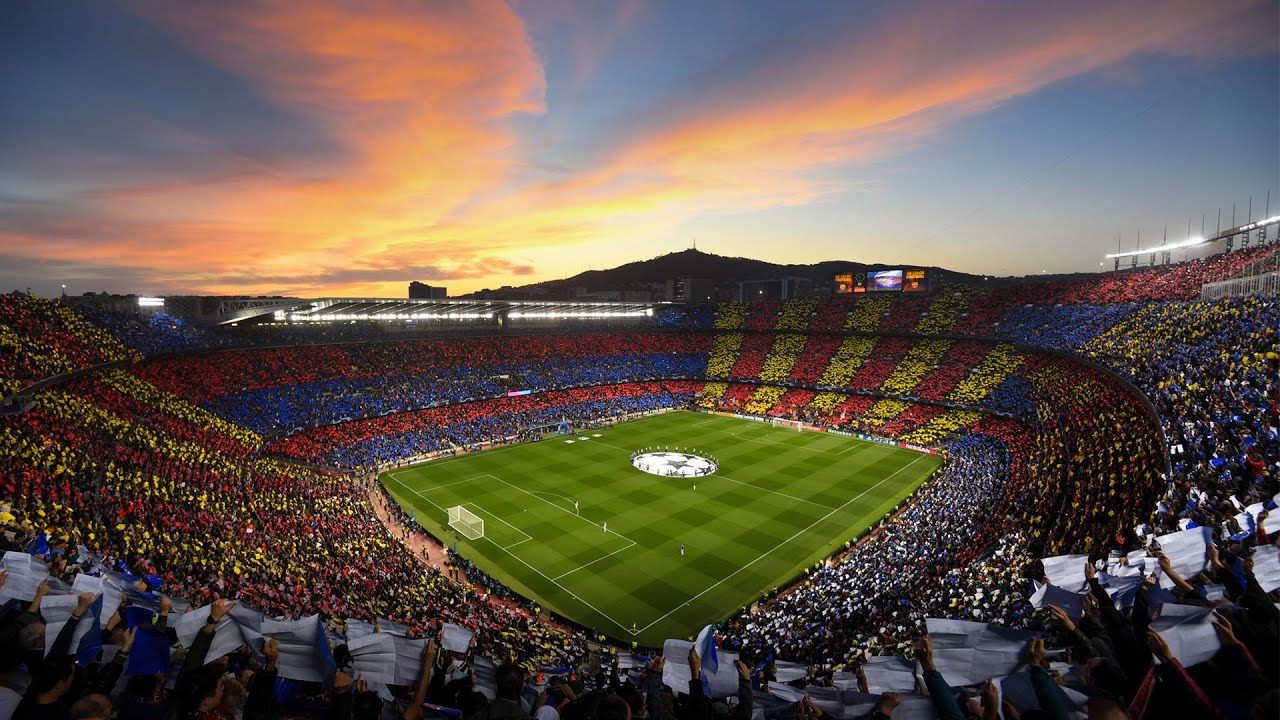 Camp Nou (Tây Ban Nha) sân vận động đẹp nhất thế giới