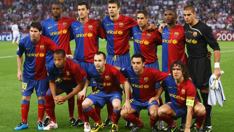 ĐỘI HÌNH BARCA 2008: NHỮNG NGÔI SAO XUẤT CHÚNG