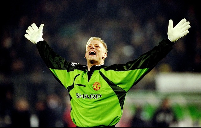 Thủ môn Peter Schmeichel